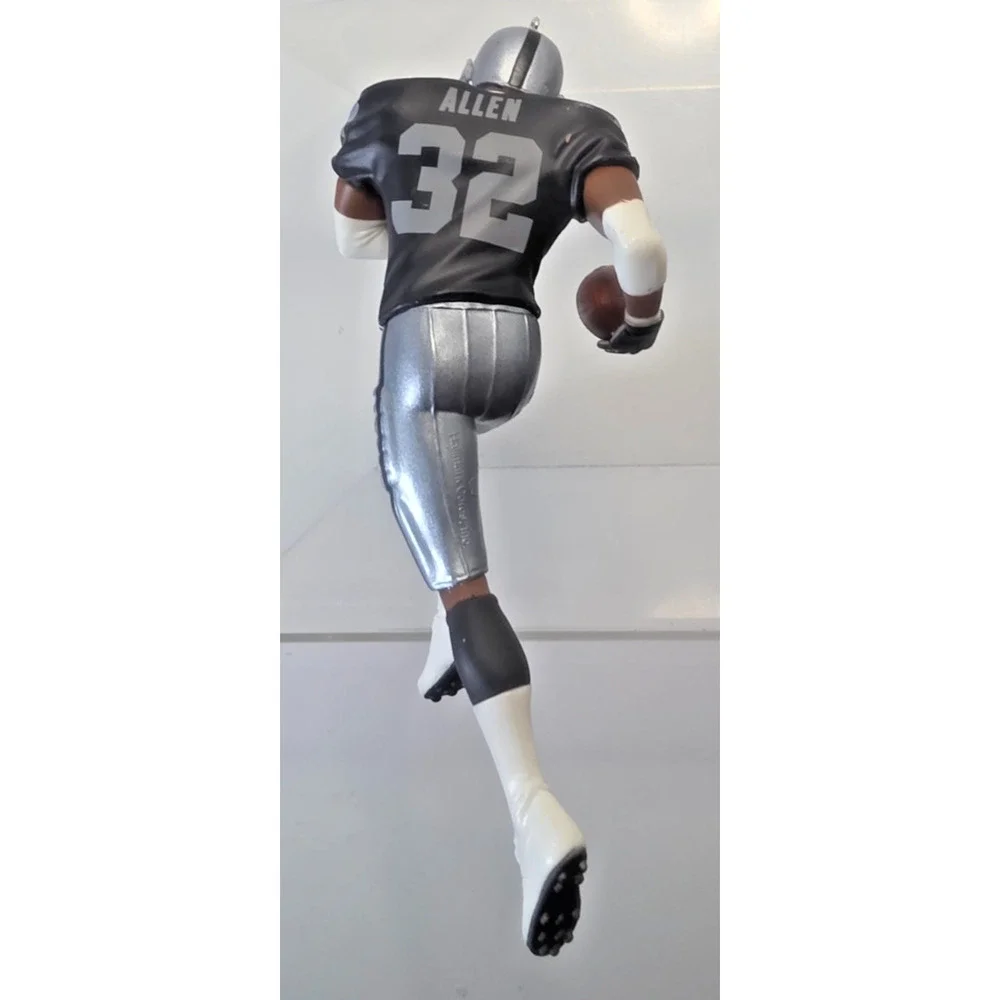 Hallmark 2013 Marcus Allen Los Angeles Raiders Keepsake Ornament NFL Football